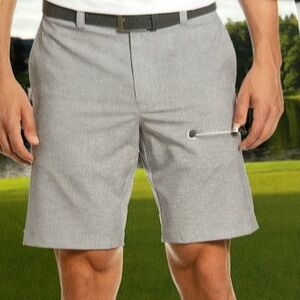 Callaway Men's 9” Inseam Gray Performance Golf Short with Media Pocket